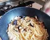お昼のワンパンペペロンチーノ作り方3写真