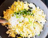 【町中華】ピーマン香る卵チャーハン作り方3写真