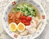 ボリューム満点♪キムチ冷麺風そうめん作り方6写真