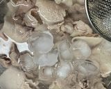 お財布に優しい☆豚こま切れの冷しゃぶ作り方2写真