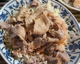 お財布に優しい☆豚こま切れの冷しゃぶ作り方5写真