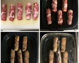 肉巻きちくわエッグ♪作り方2写真