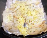 れんこん&油揚げのチーズ焼き作り方5写真