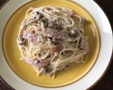 酒粕豆乳クリームパスタ作り方4写真