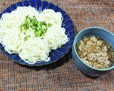 満足度120％！肉汁たっぷりつけ麺風素麺作り方5写真