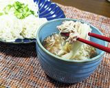 満足度120％！肉汁たっぷりつけ麺風素麺作り方6写真