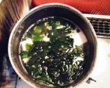 簡単☆豆腐とわかめの味噌汁作り方2写真