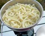 つゆなしのチーズ茶漬けうどん作り方2写真