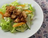 *鶏むね肉でやわらか油淋鶏*作り方5写真