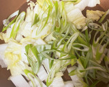 厚揚げと白菜とネギのオイスターソース炒め作り方3写真