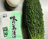 お手軽ゴーヤとたまごの炒め物作り方1写真