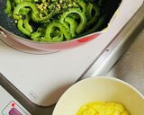 お手軽ゴーヤとたまごの炒め物作り方4写真