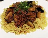 超簡単!ピリ辛麻婆茄子焼きそば!!作り方12写真