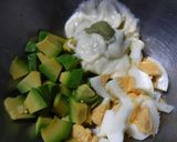 刺身の切り出しアボガドタルタルがけ作り方3写真