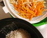 切りゴボウde簡単鶏炊き込みご飯作り方1写真