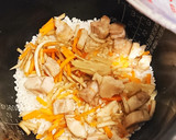 切りゴボウde簡単鶏炊き込みご飯作り方5写真