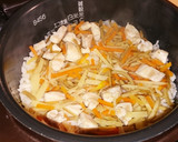 切りゴボウde簡単鶏炊き込みご飯作り方6写真