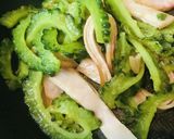 市販サラダ活用●ゴーヤーハムエッグサラダ作り方3写真