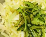 ゴーヤー入り●米粉の豚玉お好み焼き作り方1写真