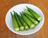 蒸しなすとオクラのおかかポン酢。作り方5写真