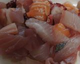 韓国風漁師丼作り方1写真