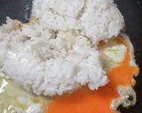 レタスと小ネギのパパッと炒飯♪作り方1写真