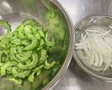 ゴーヤーのうめ~和え作り方1写真