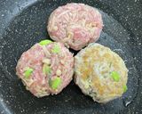さっぱりヘルシーえのきバーグ作り方3写真