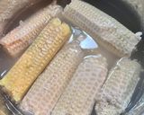 生とうもろこしでコーンポタージュの素作り方4写真