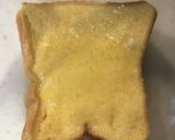 簡単絶品♪フレンチトースト／ハムチーズ作り方3写真