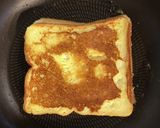 簡単絶品♪フレンチトースト／ハムチーズ作り方4写真