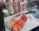 スタミナピリ辛なめ茸茶漬け作り方1写真