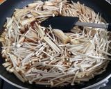 スタミナピリ辛なめ茸茶漬け作り方3写真