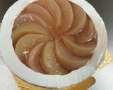 ピーチコンポートケーキ作り方38写真