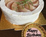 ピーチコンポートケーキ作り方40写真