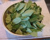 モロヘイヤとろろ素麺作り方1写真