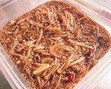 スタミナピリ辛なめ茸茶漬け作り方6写真