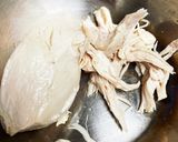 夏野菜たっぷり 鶏胸肉の中華風サラダ作り方4写真