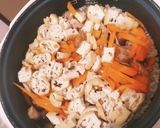 がんもどきの炊き込みご飯作り方4写真