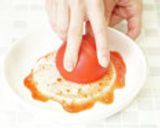 トマトのはちみつヨーグルトプリン作り方1写真