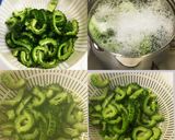 豚バラ肉でゴーヤチャンプルー　苦味無し！作り方2写真