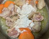 まろやか♡かぶと鶏肉のミルク煮♪作り方3写真