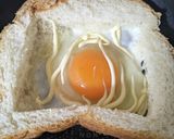 フライパンで絶品トースト♡作り方3写真