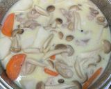 まろやか♡かぶと鶏肉のミルク煮♪作り方4写真