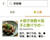 ＊茄子消費＊茄子と豚バラの辛味噌ポン酢＊作り方5写真