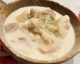 まろやか♡かぶと鶏肉のミルク煮♪作り方6写真