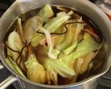 【キャベツの昆布スープ】5分で！包丁不要作り方3写真
