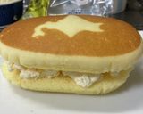 チーズ蒸しケーキのバニラアイスサンド作り方4写真