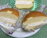 チーズ蒸しケーキのバニラアイスサンド作り方7写真