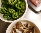 鶏ひき肉とザーサイ入りゴーヤチャンプルー作り方4写真